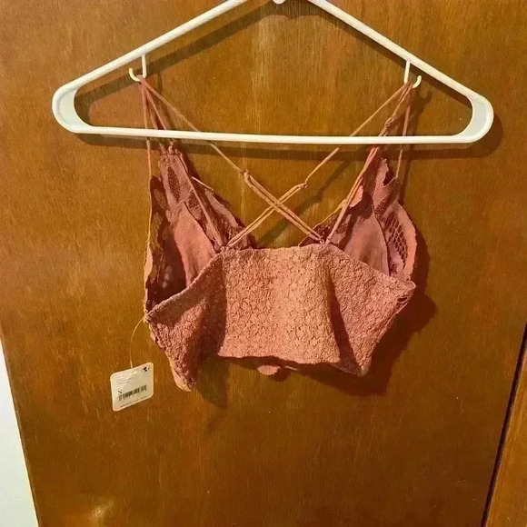 Free People Copper Adelaide Lace Bralette S - Picture 4 of 6